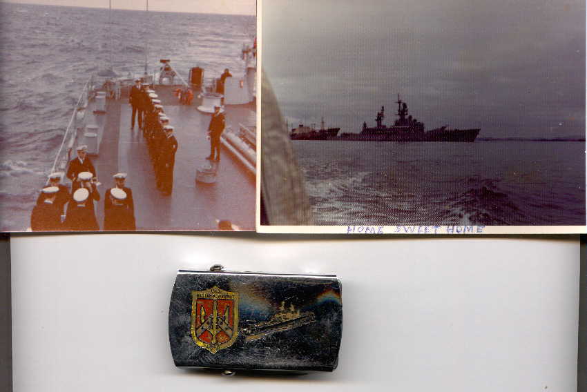 [ Burial at Sea, WHS at Anchor, WHS Belt Buckle - 1973-1977 ]