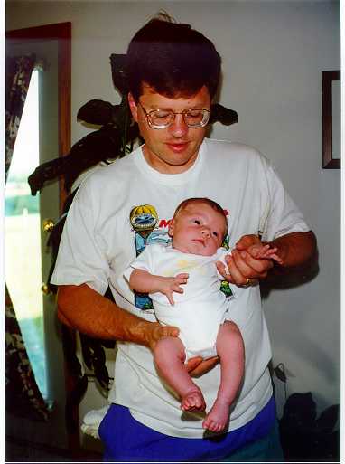 [ Allen Krampert with his son, David Allen Krampert - 1998 ]