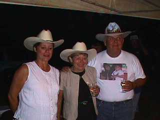 Linda Raker, Louise Ryan, John Ryan; Lake Buchanan, TX