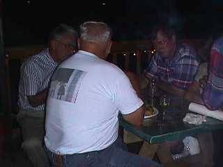 Still More Bull Session Following the Feast; Lake Buchanan, TX