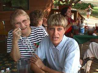 Helen Blanks & Joann Duchock; Lake Buchanan, TX